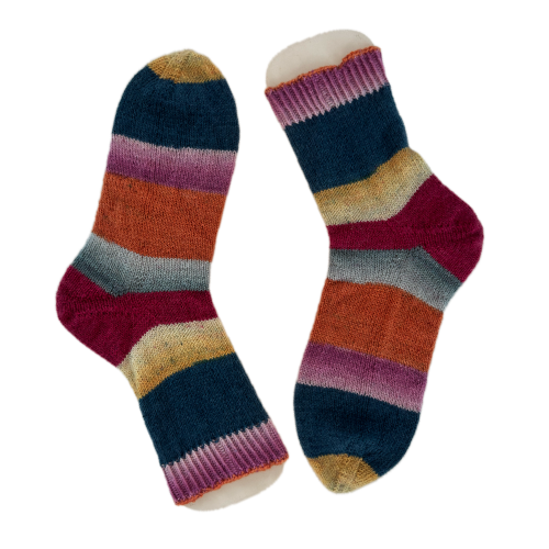 Socken "Abendfeuer"