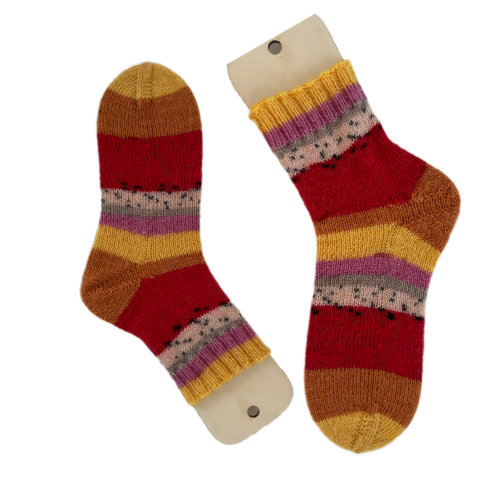 Socken "Sonnenblüte"